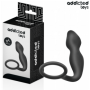 ADDICTED TOYS - PLUG ANAL CON ANILLO SILICONA MODELO 2