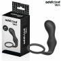 ADDICTED TOYS - PLUG ANAL CON ANILLO SILICONA MODELO 3