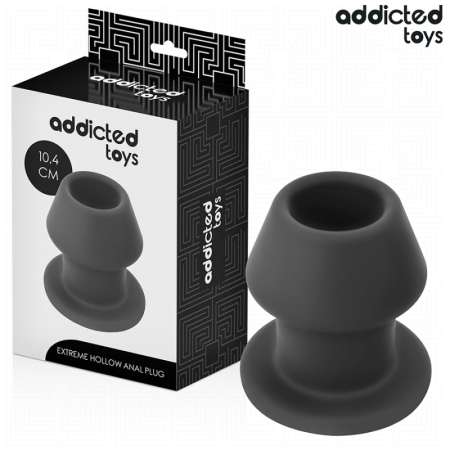 ADDICTED TOYS - PLUG ANAL HUECO EXTREM SILICONA TALLA L 10