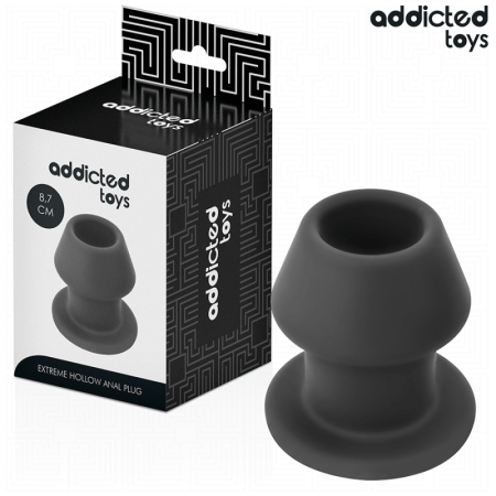 ADDICTED TOYS - PLUG ANAL HUECO EXTREM SILICONA TALLA M 8