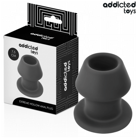 ADDICTED TOYS - PLUG ANAL HUECO EXTREM SILICONA TALLA S 7