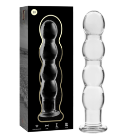 NEBULA SERIES BY IBIZA - MODELO 10 DILDO CRISTAL TRANSPARENTE 16.5 CM -O- 3.5 CM