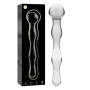 NEBULA SERIES BY IBIZA - MODELO 13 DILDO CRISTAL TRANSPARENTE 18 CM -O- 3.5 CM