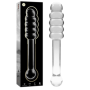 NEBULA SERIES BY IBIZA - MODELO 20 DILDO CRISTAL TRANSPARENTE 20.5 CM -O- 3 CM