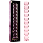 NEBULA SERIES BY IBIZA - MODELO 22 DILDO CRISTAL ROSA 21.5 CM -O- 2.5 CM