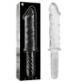 NEBULA SERIES BY IBIZA - MODELO 24 DILDO CRISTAL TRANSPARENTE 28.5 CM -O- 5 CM