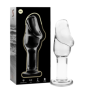 NEBULA SERIES BY IBIZA - MODELO 6 PLUG CRISTAL TRANSPARENTE 12.5 CM -O- 4 CM