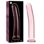 NEBULA SERIES BY IBIZA - MODELO 9 DILDO CRISTAL ROSA 15.5 CM -O- 2.5 CM