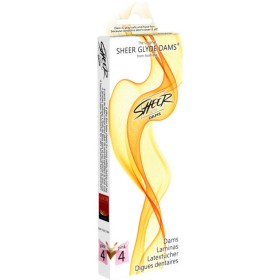 Láminas Látex Sexo Oral Sheer Glyde Fresa | Protección Segura