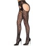 Medias Liguero Flores Leg Avenue 1967 | Universo Sexshop