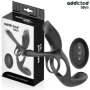 ADDICTED TOYS - DOUBLE PENIS RING WITH CLITORAL STIMULATOR |