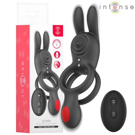 INTENSE - QUINN DOUBLE VIBRATION RING REMOTE CONTROL | Unive