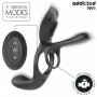 ADDICTED TOYS - DOUBLE PENIS RING WITH CLITORAL STIMULATOR |