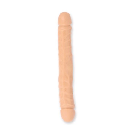 Consolador Doble Gelatinoso 30 cm  Carne