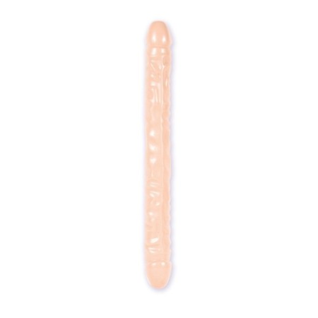 Consolador Doble Gelatinoso 45 cm  Carne
