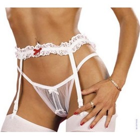 Liguero de blonda por sólo 19,15 €